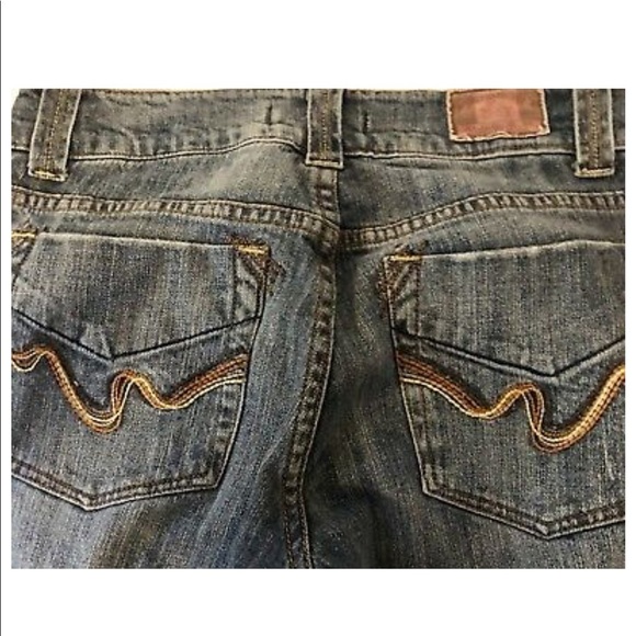 Z Cavaricci Juniors Bootcut Faded Jeans Size 7 - Picture 4 of 8